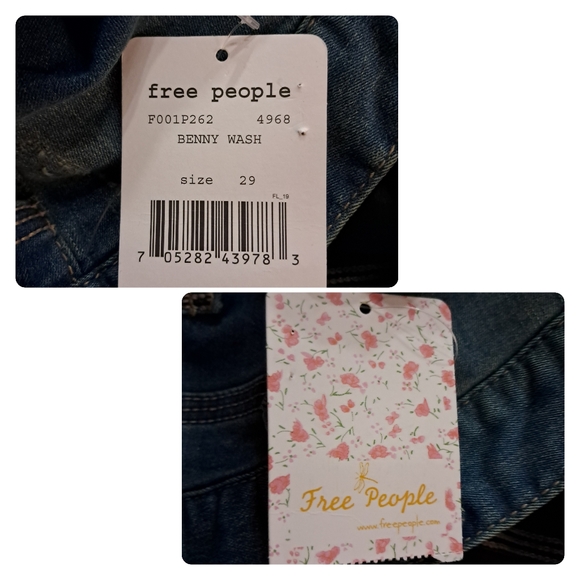 ☆UPDATED☆NWT Free People Distressed Skinny Jeans (29) - Picture 10 of 10